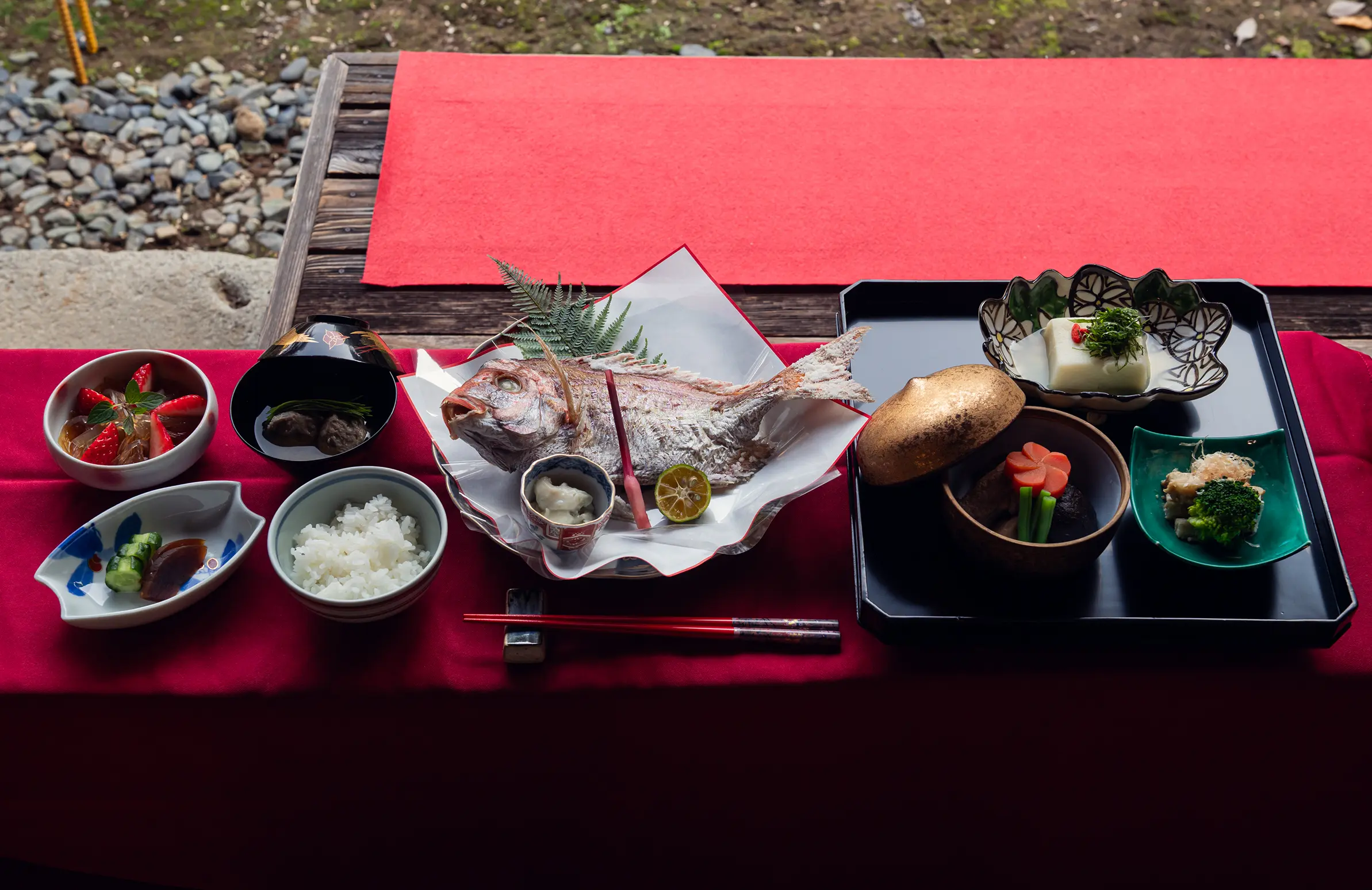 宴料理、一の膳、二の膳